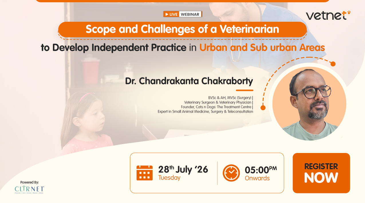 Scope and Challenges of a Veterinarian to Develop Independent Practice in Urban and Suburban Areas